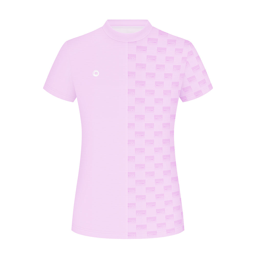 Women's Standing Collar T-shirt HELIX