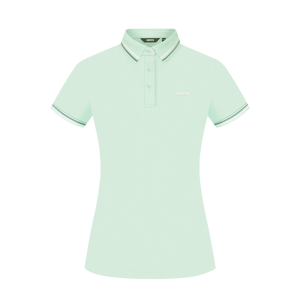 Women's short-sleeve polo shirt HELIX