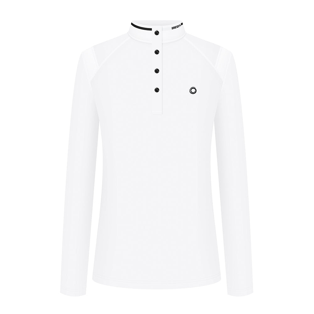 Women's Standing Collar Long Sleeved Shirt HELIX